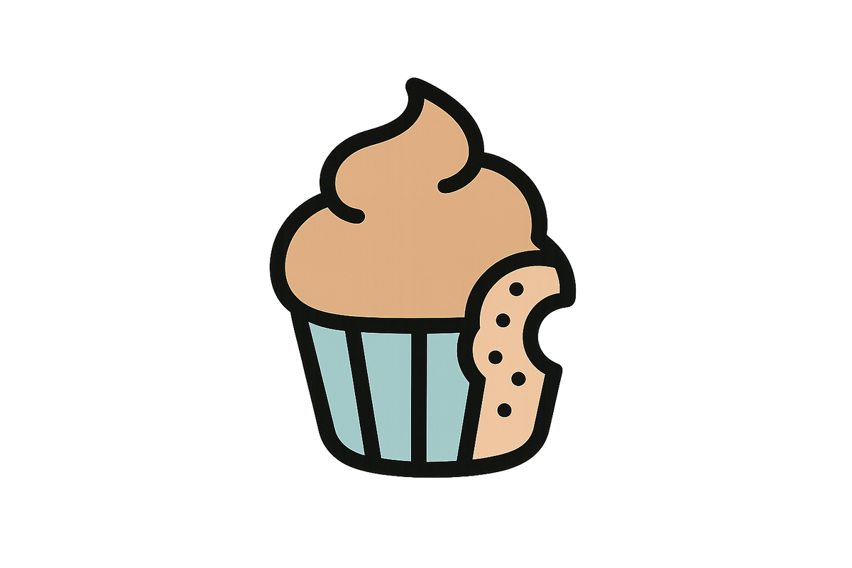 make the bottom of the cupcake light aqua