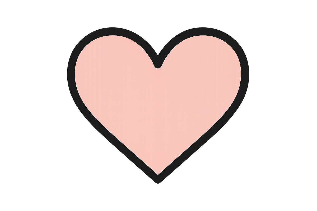 make the center light pink