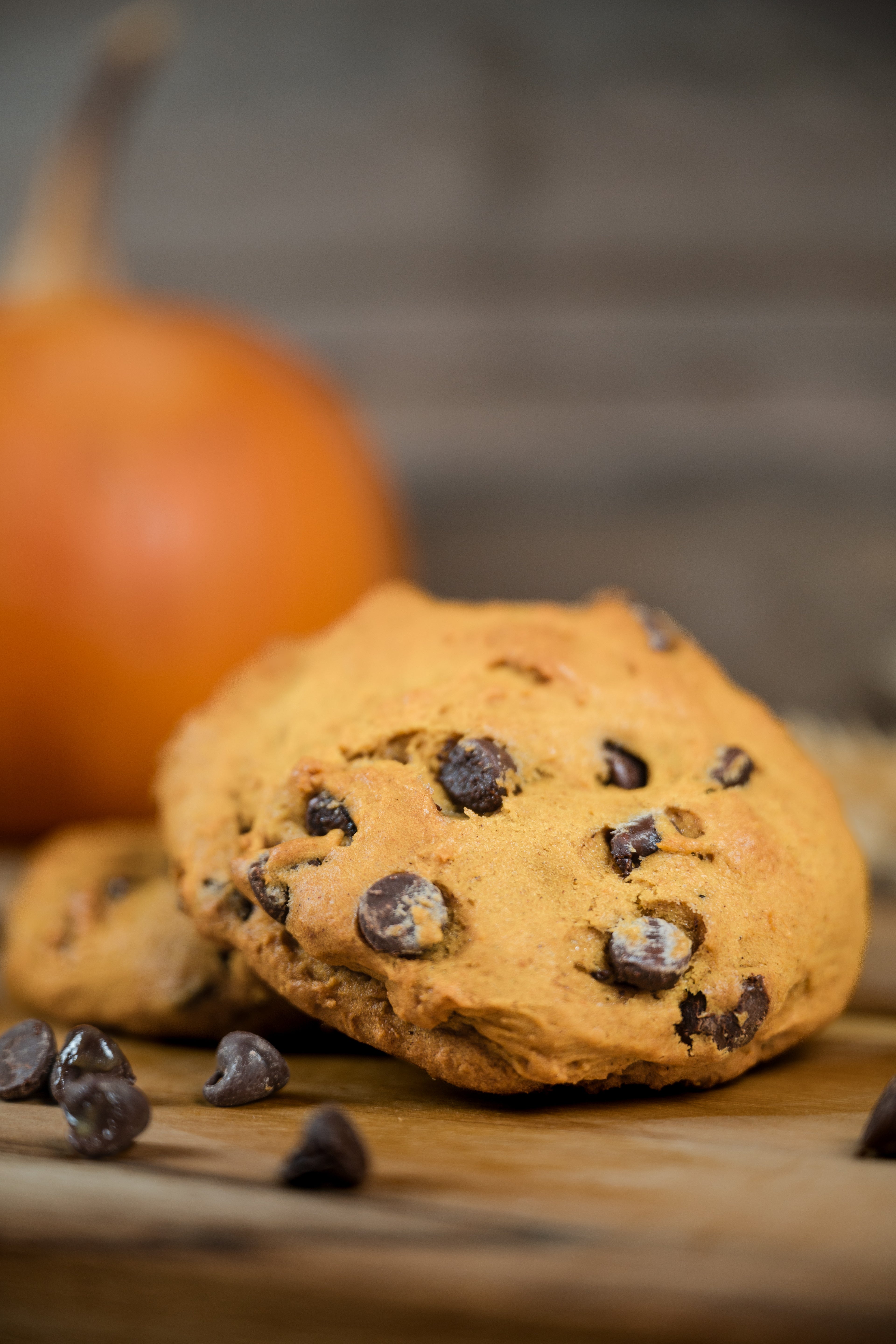 Pumpkin Chocolate Chip Cookie
